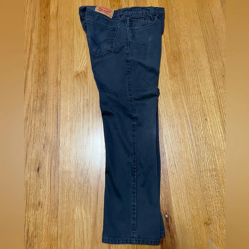 Levi's 505 Gray Pants, Men’s 32X30 - Picture 9 of 13